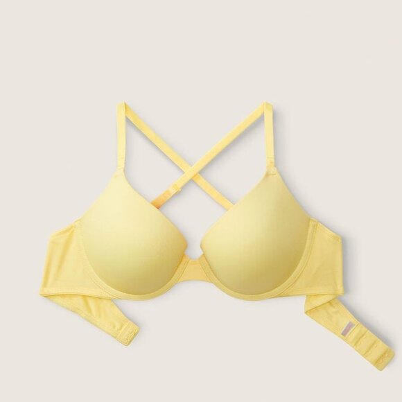 NWOT Victoria's Secret Pink Wear Everywhere Push Up Bra Size 32 D - Picture 3 of 4